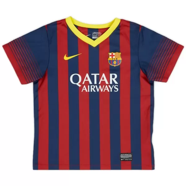 Camiseta Barcelona 2013-14 Hombre Primera Retro