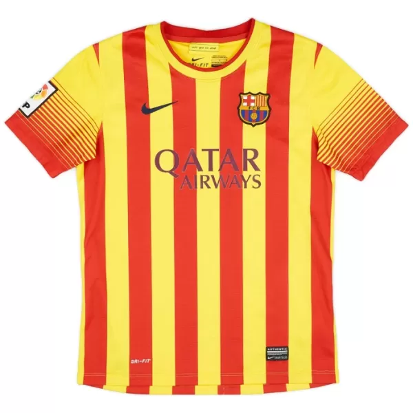 Camiseta Barcelona 2013-14 Hombre Segunda Retro