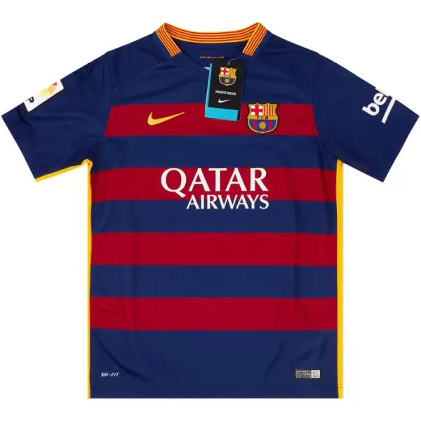 Camiseta Barcelona 2015-16 Hombre Primera Retro