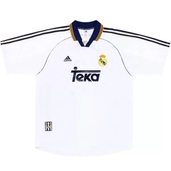 Camiseta Real Madrid 1998-00 Hombre Primera Retro