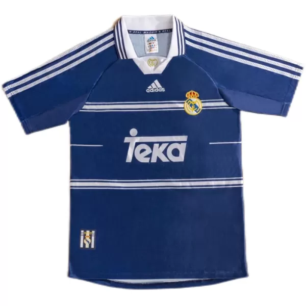 Camiseta Real Madrid 1998-99 Hombre Segunda Retro