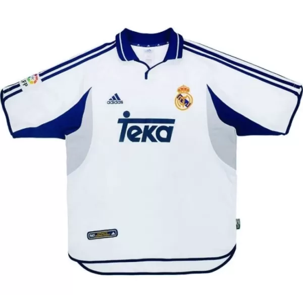 Camiseta Real Madrid 2000-01 Hombre Primera Retro