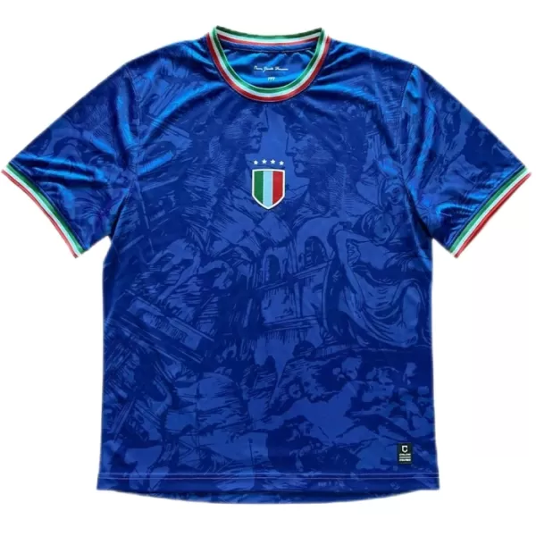 Camiseta Italia Hombre 2024 Azul - Especial